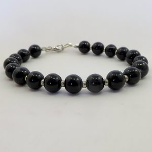 Silver & Black - Bracelet - Weezie World