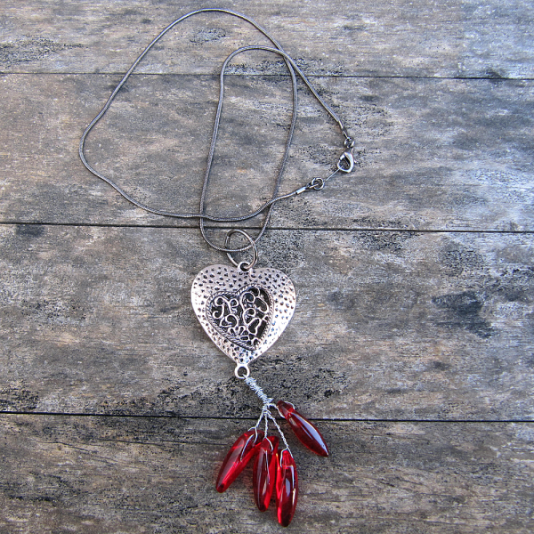 Heart Aflame - Necklace - Weezie World
