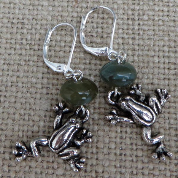 Froggie Went A-Courtin' - Earrings - Weezie World