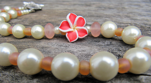 Flowers & Pearls - Necklace - Weezie World